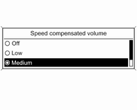 Optimalizování zvuku pro daný styl hudby Nastavení hlasitosti Maximum startup volume (Maximální hlasitost při spouštění) Úvod 99 Speed compensated volume (Kompenzace hlasitosti v závislosti na