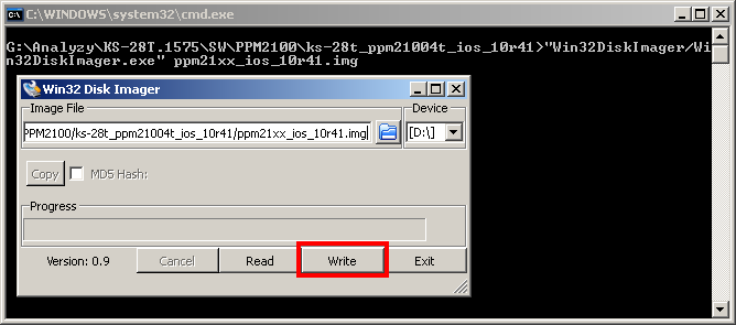 9. DODATEK D Aktualizace OS PPM21xx Dodatek popisuje postup pro vytvoření USB flash disku, který je určený pro nahrání nové verze operačního systému do záznamové jednotky. Potřebné vybavení Notebook.