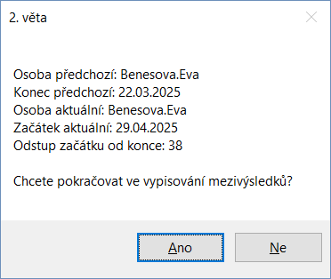 8 Moduly 181 Private Sub Kontrola5a_Click() Kontrola5 ("ano") End Sub Private Sub Kontrola5b_Click() Kontrola5 ("ne") End Sub Dialogové okno se zprávou Nejprve připravíme proceduru Kontrola5, která