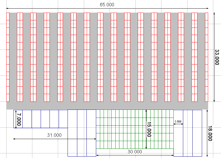 palety ukládat tak, aby byl možný přístup téměř ke každé paletě. Z tohoto důvodu volím minimálně 2x větší plochu expedice, 200 m 2.