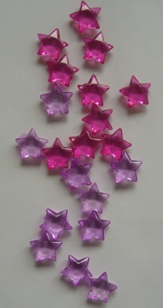 Budúci týždeň: spoločný bonus Dostanete 10 fialových a 10 ružových hviezdičiek Rozdelíte ich do dvoch vrecúšok dohodnute sa, ako