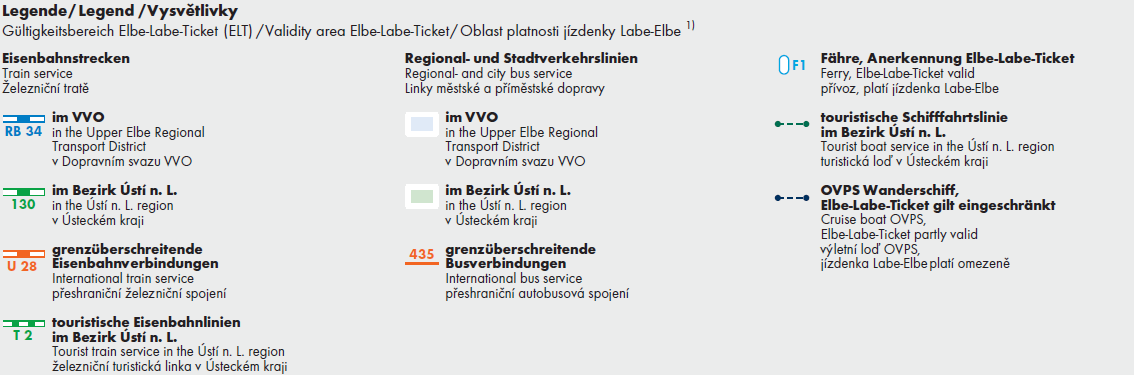 nverzeichnis Elbe-Labe-Tickets ++ Přehled linek Labe-Elbe A Bezirk Ústí nad Labem/Doprava Ústeckého kraje www.idos.cz, http://www.kr-ustecky.cz/doprava-usteckeho-kraje.