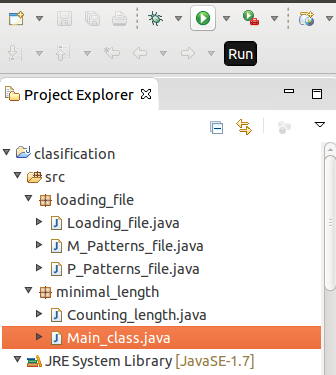 Seznam příloh Uživatelská příručka Nyní je projekt naimportován do vývojového prostředí Eclipse. Máme přístup ke všem zdrojovým kódům.