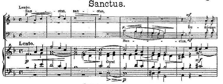 3.1.4. Sanctus Sanctus, Sanctus, Sanctus, Domine Deus Sabaoth. Svatý, Svatý, Svatý Pán, Bůh zástupů. Pleni sunt coeli et terra gloria tua. Nebe i země jsou plny tvé slávy. Hosanna in excelsis.