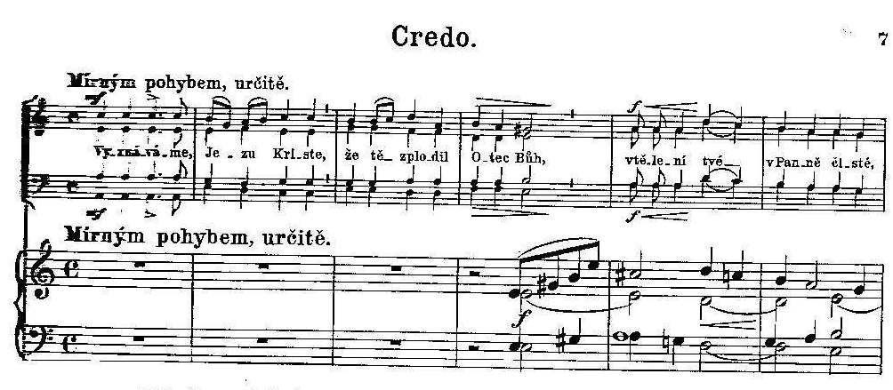 3.2.4. Credo Vyznáváme, Jezu Kriste, že tě zplodil Otec Bůh, vtělení tvé v Panně čisté, že byl počal svatý Duch; že jsi roveň Duchu, Otci, bytostí a božskou mocí.