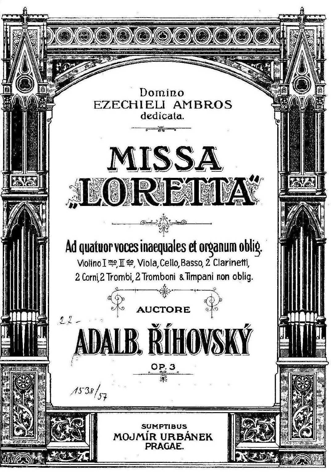 2. Missa Loretta titulní