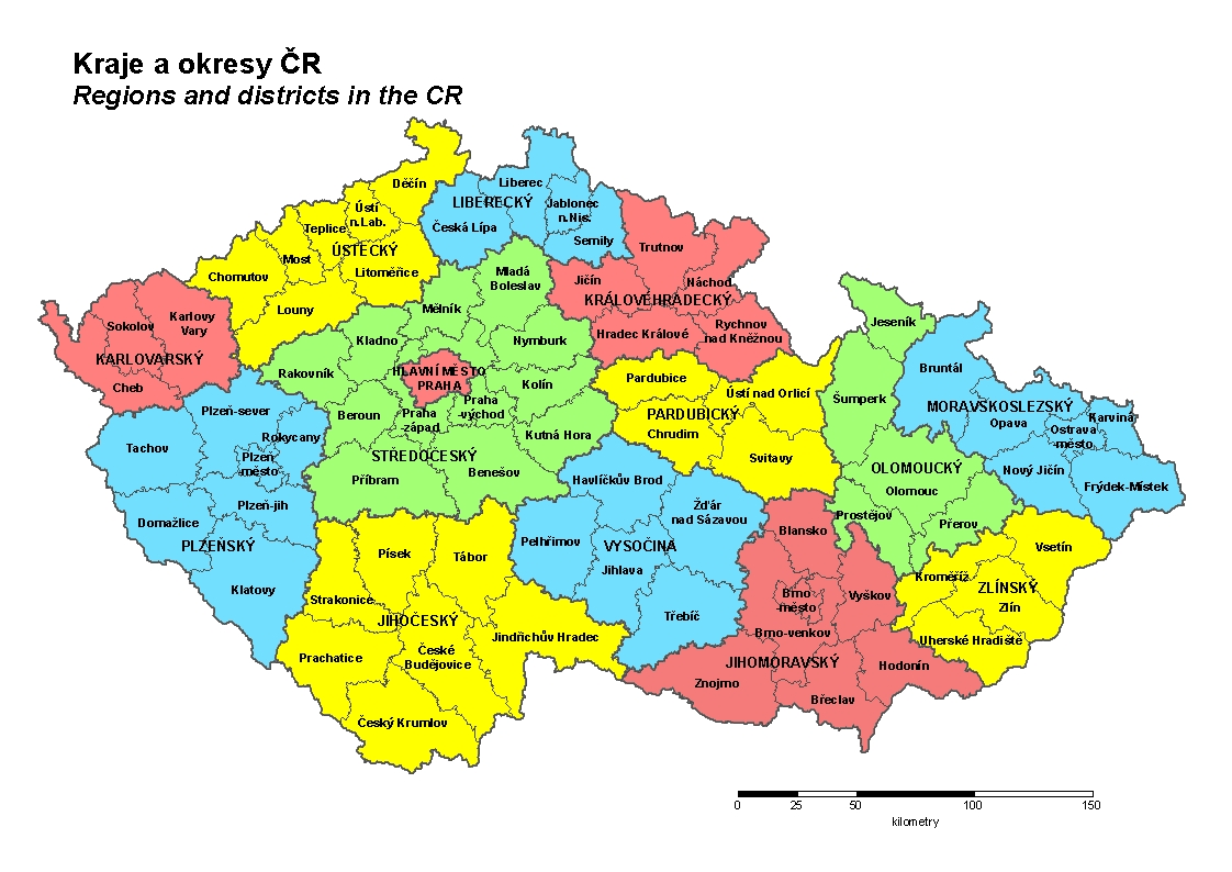 Administrativní, téţ mohou být nazývány jako správní regiony, vznikají především v důsledku administrativního rozhodnutí.