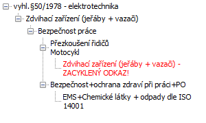 Plánování podmíněných akcí Pokud má plánovaná akce definované podmíněné akce, pak se u účastníků akce v Kartě akce zobrazí