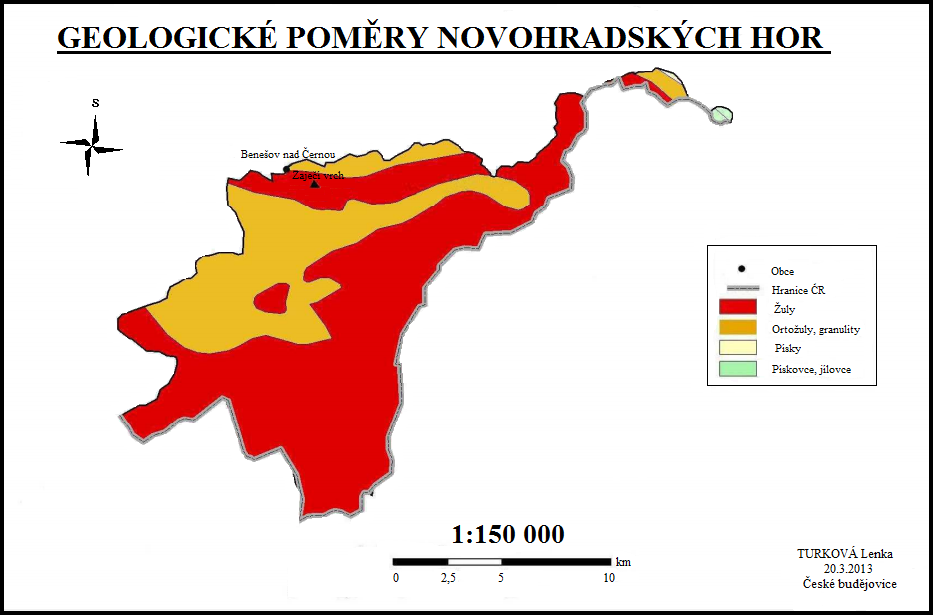 5. FYZICKO-GEOGRAFICKÁ CHARAKTERISTIKA ZAJEČÍHO VRCHU NOVOHRADSKÝCH HOR 5.1.