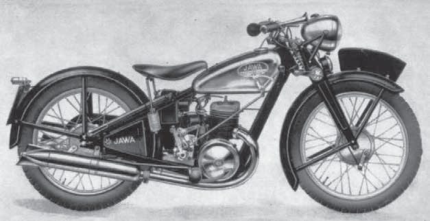 Cestovní motocykly Jawa 175