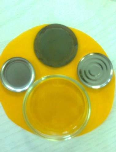 Nosiče vzorků Odpařené vzorky koncentrická miska (S = 4,4 cm 2 ) odpařovací miska (S = 4,4 cm 2 ) Preparát připravený