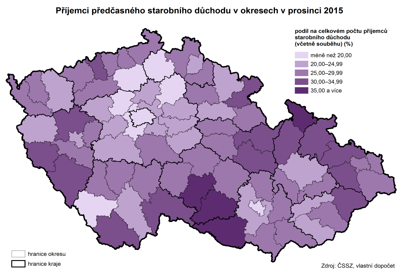 Počet příjemců předčasných důchodů neustále roste.