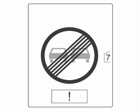 152 Řízení vozidla a jeho provoz Na displeji mohou být zobrazovány možné kombinace více značek značek.