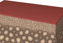 Ako sa dosiahne obzvlášť hladký povrch krytiny Telo škridly je na povrchu pri mikroskopickom zväčšení pórovité.