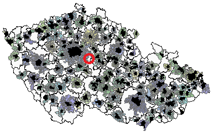 DOPRAVA SILNIČNÍ Dopravní politika kraje Zlepšení průjezdu silnice II/334 obcí UP navrhuje obchvat silnice II/334 BYDLENÍ, OSÍDLENÍ A PLOCHY PRO VÝROBU projekt EU INTERREG IIIB CADSES REPUS česká