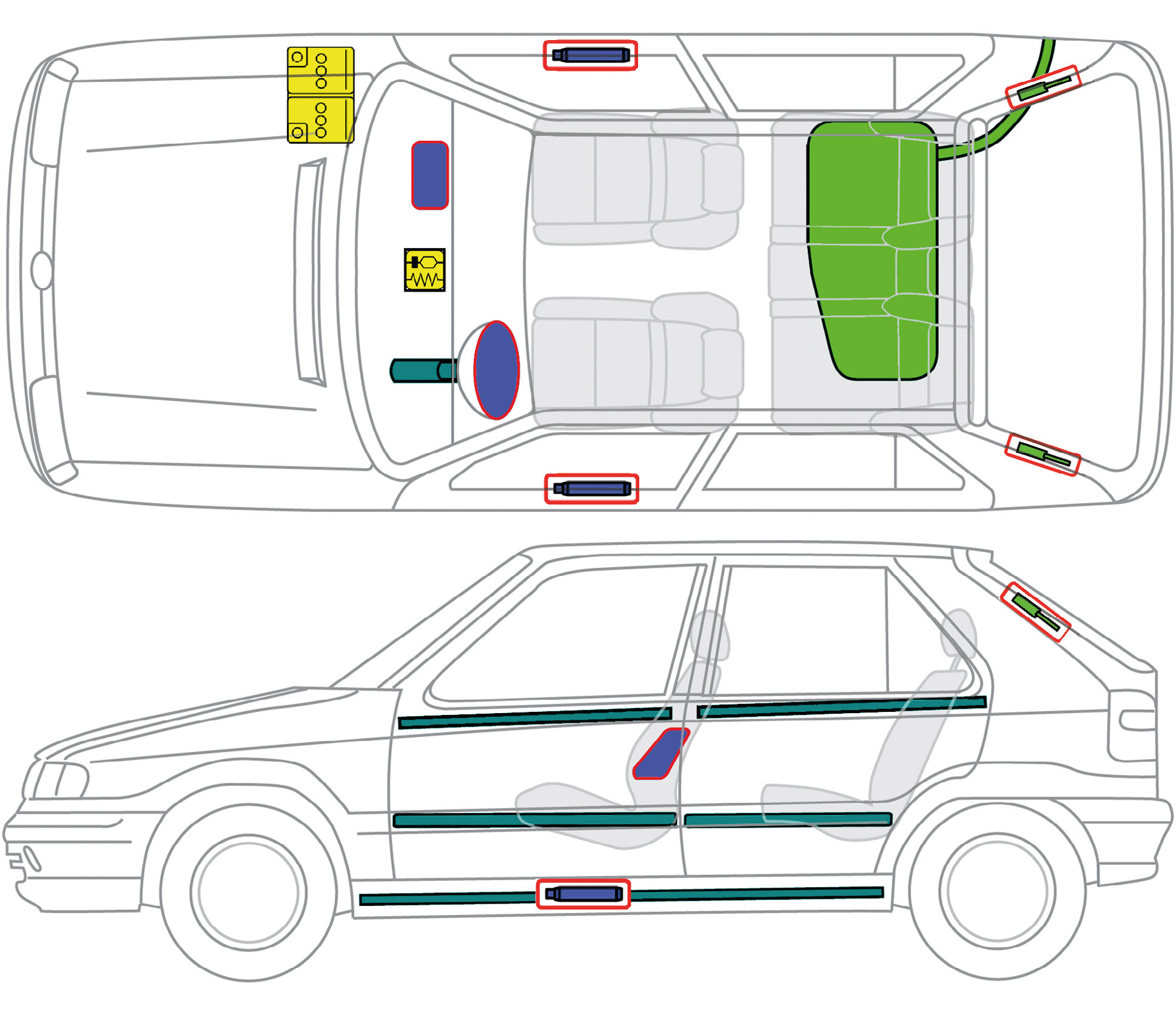 ŠKODA Felicia (1994-2001) Akumulátor