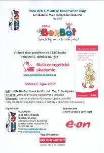Akce se zúčastnilo 20 dospěláků a 80 dětí, které se v 16 hodin šťastné a unavené rozešly domů. 1. stupeň Malé energetické akademie 2012 2013 Úkol: Začínáte se setkávat s pojmy jako jsou hybridní auto, hybridní nebo alternativní pohon.