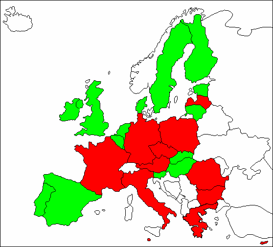 24 vzájemné dohody. V Portugalsku je situace shodná jako v případě aktivního volebního práva, s jediným rozdílem délky pobytu cizinců, která se pohybuje mezi čtyřmi až pěti lety (Waldrauch, 2006, s.