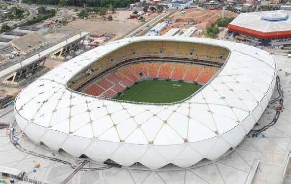 Kategorie občanské stavby Arena Amazonia,