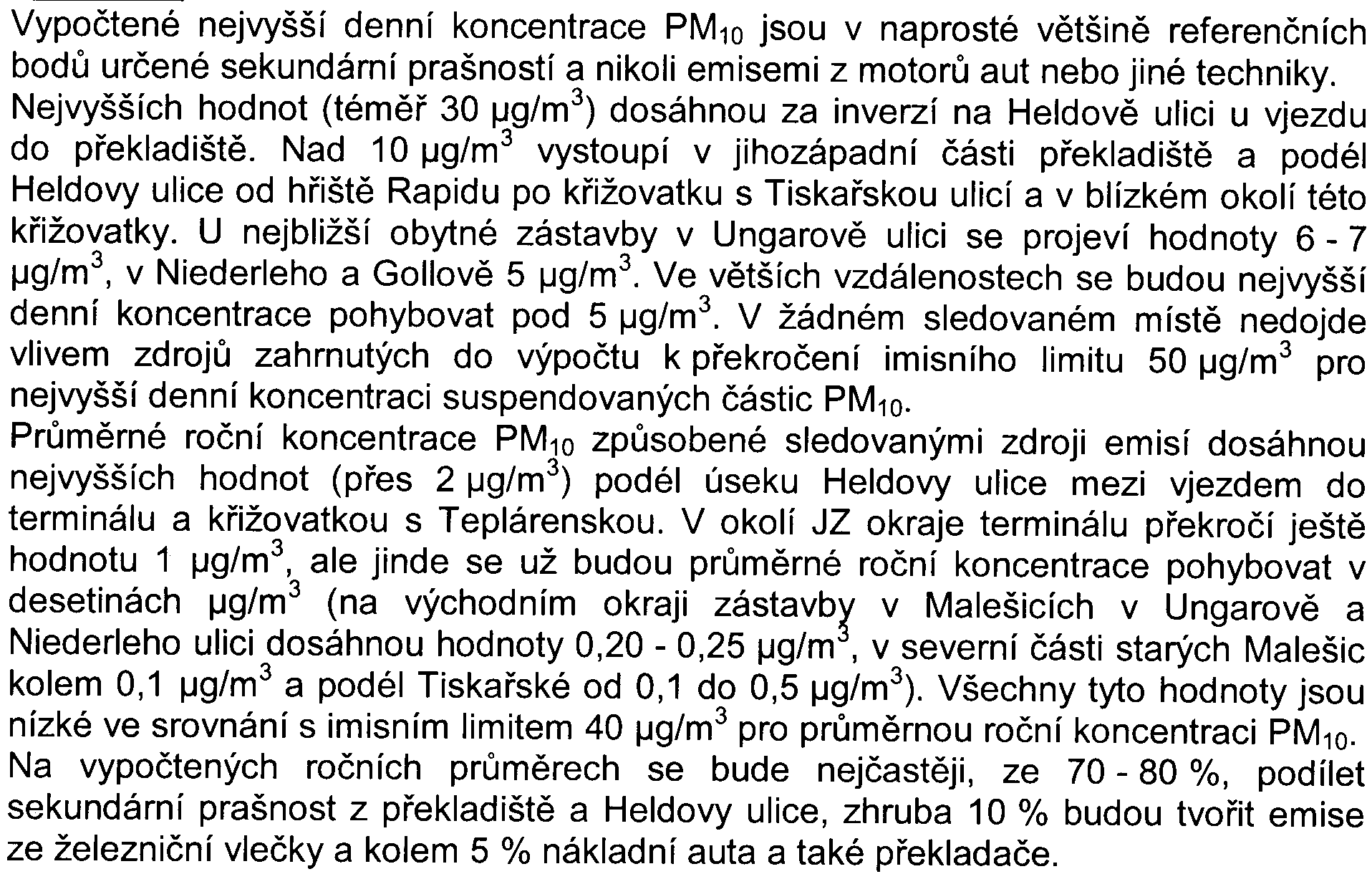 8- pohybovat maximálnì v øádu desetin,ug/m3.