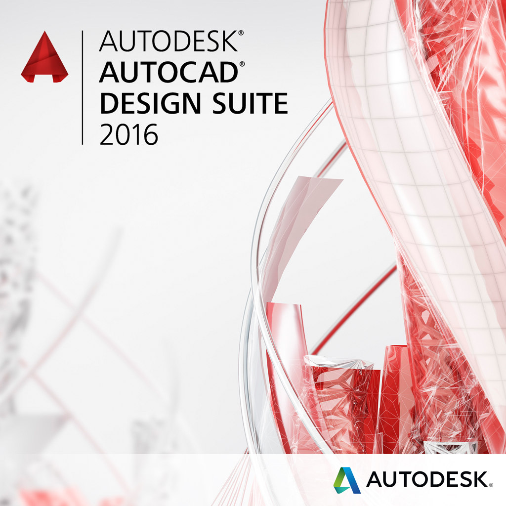 AutoCAD Design Suite AutoCAD Raster Design 2016 Autodesk 3ds Max 2016 (Available in AutoCAD Design Suite Premium Edition) Autodesk Showcase 2016