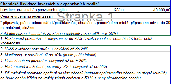 SC 4.2 a Náklady obvyklých opatření (NOO) NOO - kumulativní ceny za opatření