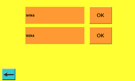 hierarchické úrovně, resp. rovnou na konec tohoto seznamu. Pro tento účel využíváme obvyklých tlačítek zvýrazněná šipka nahoru, zvýrazněná šipka dolů.