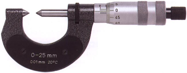 Mikrometry tømenové se Speciálními měřicími doteky 2053 A 2053 F 2052 KS Mikrometry tømenové se