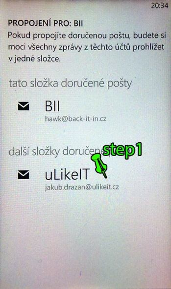screen5 screen6 screen7 5.3. Odeslání zprávy z konkrétního e-mailového účtu (výběr účtu) Jako výchozí stav považujeme spuštění e-mailového klienta. 5.3.1. Metoda kognitivního průchodu 5.3.1.1. Krok č.