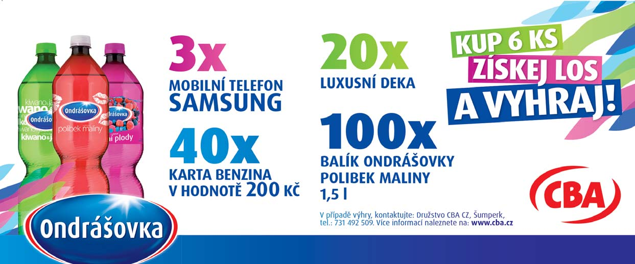 Tajenku zasílejte pouze pomocí formuláře na www.cba.cz/krizovka Tajenka z LA 37 A zní:...špatné kávy je lepší, než žádný. Výherci: K. Bližňáková, Brumov-Bylnice; D. Přikrylová, Prostějov; M.