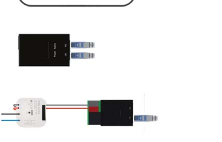 (KP 64/4) INSTALAČNÍ KRABICE 5 NÁS. (KP 64/5) INSTALAČNÍ KRABICE 1 NÁS. (KP 64/LD) 6707 6708 6709 6710 Příklad zapojení a síť INSTALAČNÍ KRABICE NÁS.