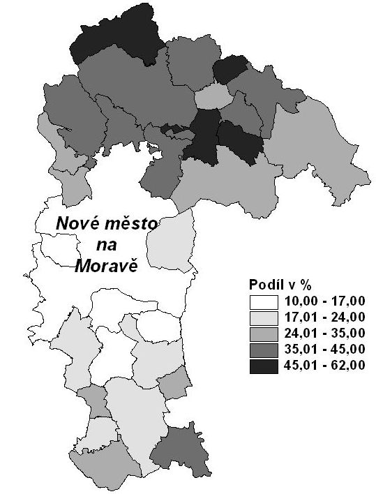 Bytový fond podle výsledků sčítání lidu, domů a bytů v rodinných v bytových Správní obvod 1991 6 269 4 268 1 937 319,4 89,1 1 048 14,3 53,4 2001 6 496 4 473 1 931 333,5 89,3 1 731 21,0 88,9 rozdíl