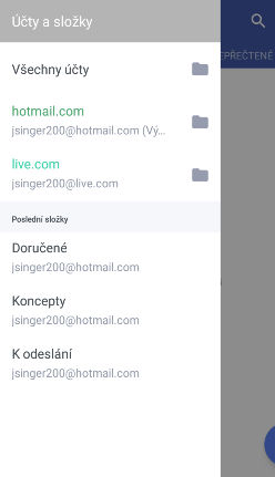 129 E-mail E-mail Kontrola pošty Aplikace Pošta slouží ke čtení, odesílání a organizování e-mailových zpráv z jednoho nebo více e- mailových účtů, které jste si v telefonu HTC One A9s nastavili. 1.