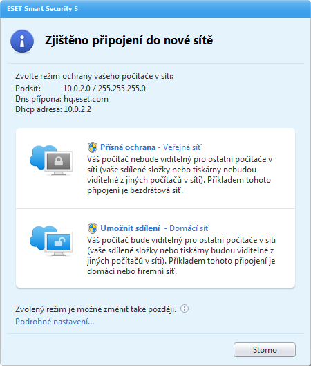 Varování: Nesprávným přidáním důvěryhodné zóny vystavujete stanici ohrožení.