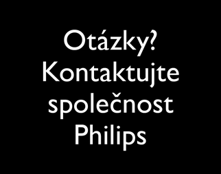 Kontaktujte společnost Philips