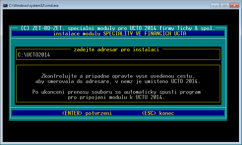 2.1 INSTALACE Z DISKET, DISKU Modul se instaluje z diskety, resp.