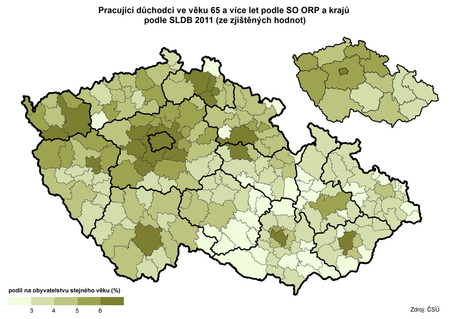 rozdíly u dvou stupňů vzdělání, jednak základního, vč. neukončeného a bez vzdělání, jednak vysokoškolského.