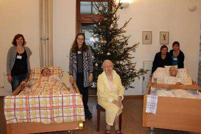 zdobení perníčků, hudební a pěvecké vystoupení ZUŠ Štětí a MŠ Paletka, vystoupení sboru baptistů, zdobení vánočního stromečku.