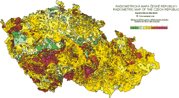 povahy. Vážou se na aerosoly v ovzduší, při vdechnutí ulpívají na plicní výstelce a zvyšují tak vnitřní ozáření lidského organismu.