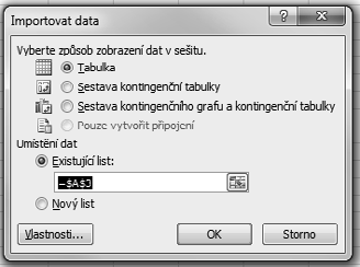 Vysvětlení najdete o pár stránek dále, v podkapitole 2.4.3, Převedení seznamu na tabulku. Možná je vám divné, že se v poli Národnost nabízejí pouze čísla, která vám nic neříkají.