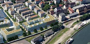 kvartál 2018 Projekt Marina Apartments je ve výstavbě a nachází se v centru města Regensburg,