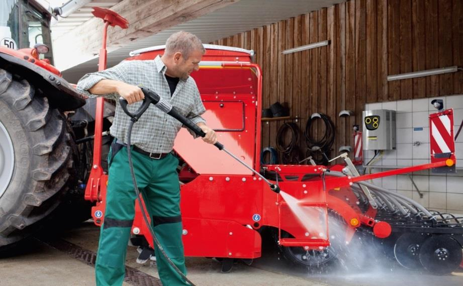 Vysokotlaké mytí s rozvody, sanitace, misting Pro polní hospodářství a