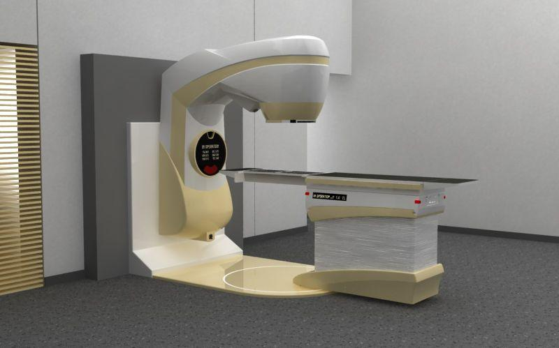 Obrázek 6. Radioterapeutický ozařovač TERABALT (ujp.cz) 2.4.3 Chemoterapie Objevení chemoterapie znamenalo významný pokrok v léčbě většiny dětských nádorových onemocnění.