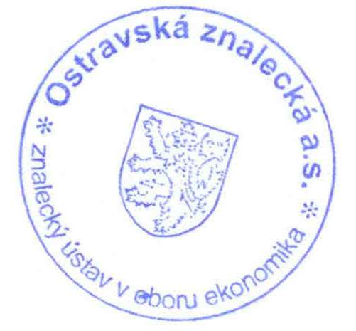 7. Závěr Tento posudek byl vypracován za účelem ocenění jmění společnosti ANAJ Czech, s.r.o., IČ: 26797810, se sídlem Frýdlant nad Ostravicí, Dr. Polívky 31, PSČ 73911.