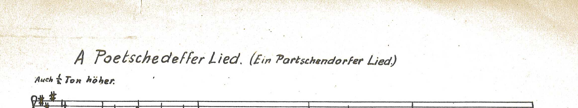 Bartošovická píseň napsaná Franzem Suchým 16.