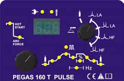 contactless ignition IGBT technology 2-stroke, 4-stroke Compact, lightweight, portable ANTISTICK, ARCFORCE, HOT-START Protected and POWER GENERATOR compatible Cable connectors 35-50 mm 2 TIG pulse