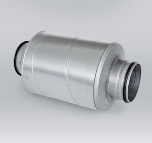 21 SMR (TPM 112/15) Tlumič hluku připojovací rozměry od 80 do 900 mm připojení na SPIRO s břitovým těsněním