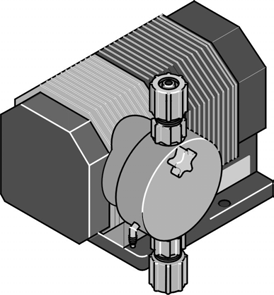 1.1 alpha - membránová dávkovací čerpadla 1.1.1 alpha - dávkovací membránová čerpadla poháněná elektromotorem výkonový rozsah 0,5 18,5 l/hod, 10-4 bary délka zdvihu nastavitelná v rozmezí 0-100% v