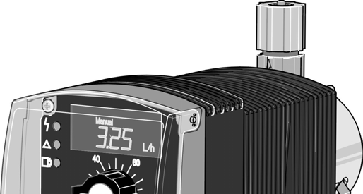 1.3 gamma/l - membránová dávkovací čerpadla 1.3.1 gamma/l - dávkovací solenoidová čerpadla výkonový rozsah 0,74-32 l/hod, 16-2 bary plynule nastavitelná délka zdvihu v rozmezí 0-100% vyráběna v