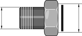 přípojkou, provedení mosaz R ¾ G 1 359029 R 1 G 1¼ 801322 R 1¼ G 1½ (turbodos ) 359034 R 1½ G 2 359037 R 2 G 2½ 359039 pk_1_098 G ¼ G pk_1_099 R Potrubní přípojky včetně těsnění pro